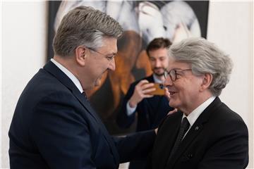 Plenković primio Thierryja Bretona