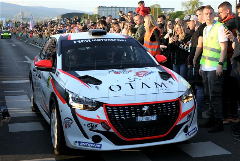  Ceremonijalni start utrke WRC Croatia Rally 2023