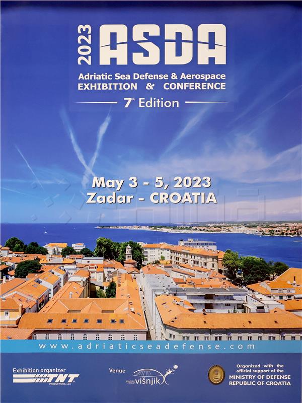 Zadar to host international defence industry trade show on 3-5 May