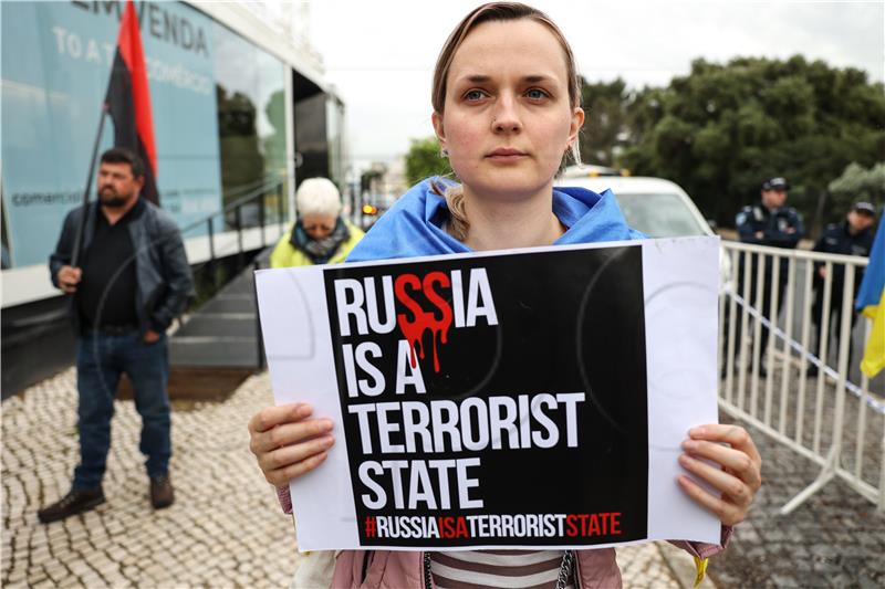 PORTUGAL UKRAINIANS PROTEST