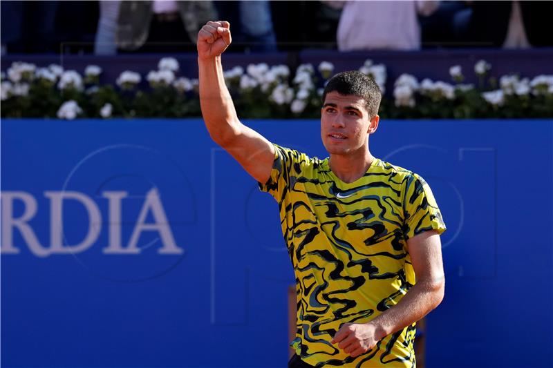 ATP Barcelona: Alcaraz protiv Tsitsipasa za obranu naslova