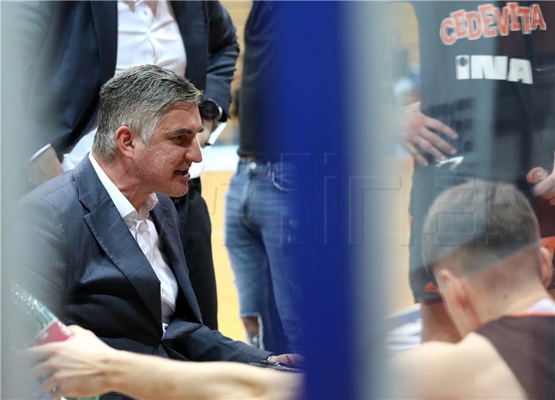 Utakmica 7. kola Lige za prvaka košarkaša Cibona - Cedevita Junior