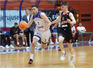 Utakmica 7. kola Lige za prvaka košarkaša Cibona - Cedevita Junior