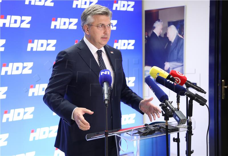 Izjava Plenkovića nakon sjednice predsjedništva HDZ-a