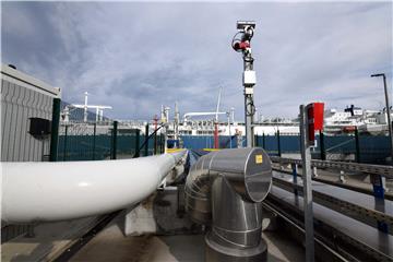 Ministri vanjskih poslova Hrvatske, Austrije i Slovenije obišli LNG terminal