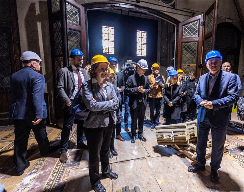 Reconstruction of Zagreb Cathedral and religious buildings under way