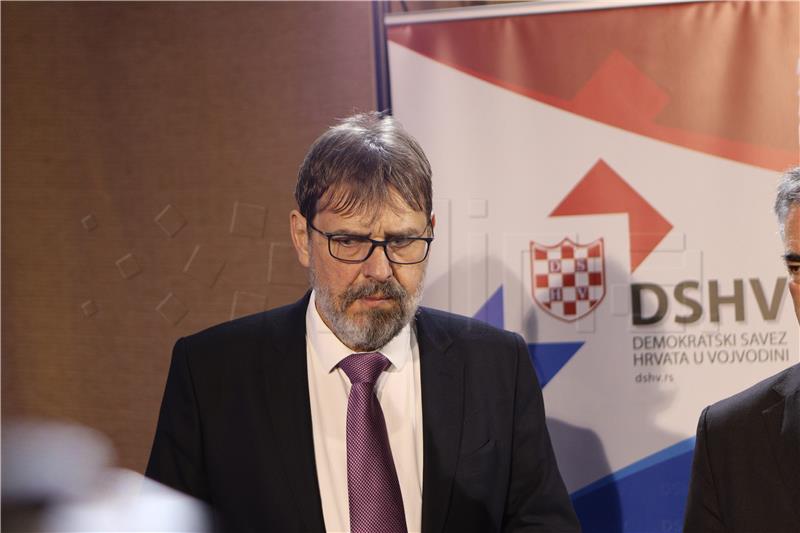 Žigmanov: Ethnic Croats in Serbia no longer stigmatised