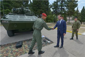 Banožić i Medved čestitali Paucima obljetnicu ustrojavanja 4. gardijske brigade