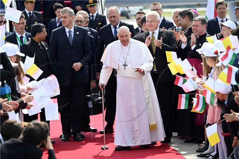 HUNGARY POPE FRANCIS