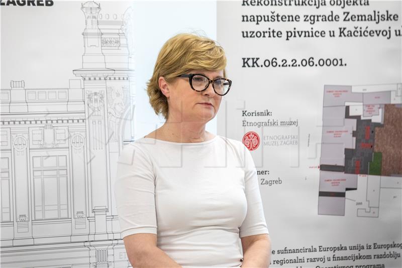 Konferencija povodom završetka radova na zgradi Zemaljske uzorite pivnice