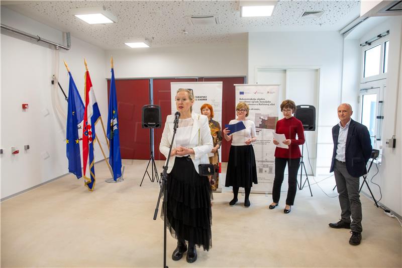 Konferencija povodom završetka radova na zgradi Zemaljske uzorite pivnice