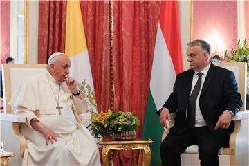 HUNGARY POPE FRANCIS VISIT