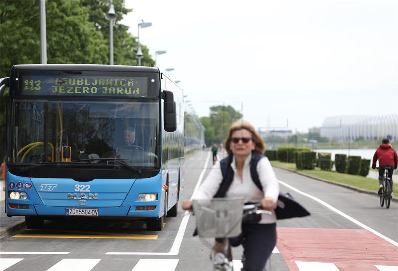 Obnovljena Aleja Matije Ljubeka na Jarunu, uveden ZET-ov autobus vikendom