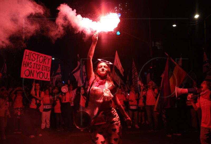 Izraelci 17. subotu prosvjedovali protiv pravosudne reforme 