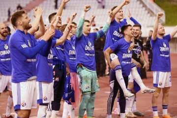 Utakmica 32. kola HNL - a Hajduk - Dinamo