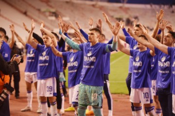 Utakmica 32. kola HNL - a Hajduk - Dinamo