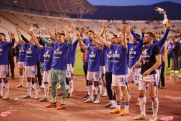 Utakmica 32. kola HNL - a Hajduk - Dinamo