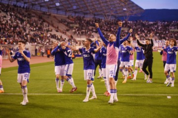 Utakmica 32. kola HNL - a Hajduk - Dinamo