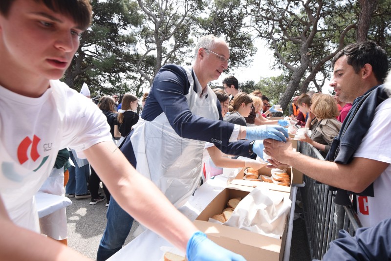 Obilježavanje Međunarodnog praznika rada u Splitu