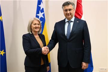 Plenković, Krišto, Čović welcome appointment of new Federation BiH government