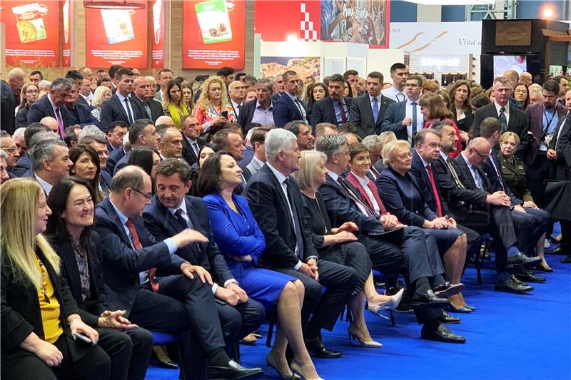 Premijer Plenković na otvorenju 24. Međunarodnog sajma gospodarstva Mostar 2023.