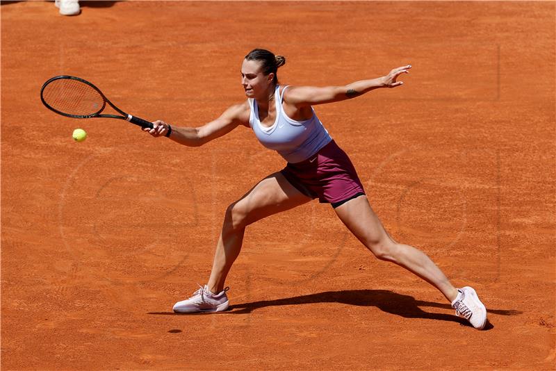 WTA Madrid: Sabalenka prva polufinalistica