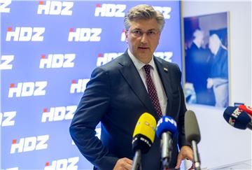 Izjava Andreja Plenkovića nakon sjednice šireg Predsjedništva HDZ-a