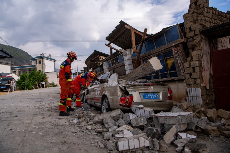 CHINA BAOSHAN EARTHQUAKE 