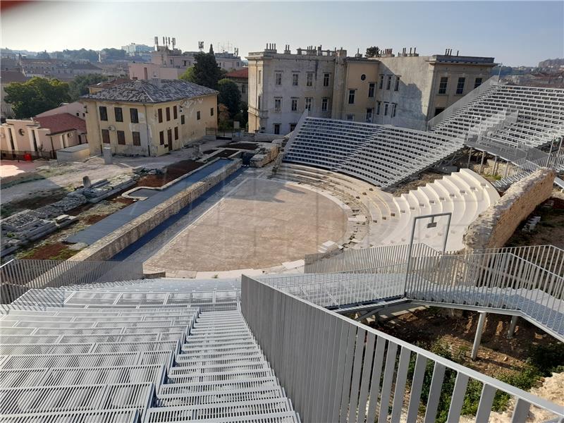 Everything ready for opening of Small Roman Theatre in Pula