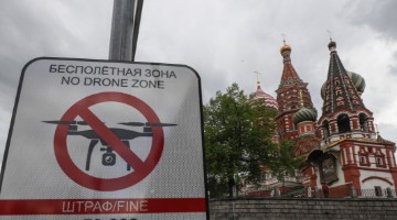 RUSSIA UKRAINE KREMLIN DRONES