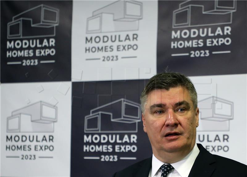 Otvorenje Modular Homes Expo 2023, prve izložbe modularnih i montažnih kuća u Europi