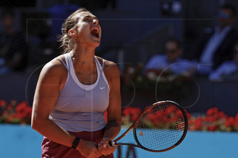 WTA Madrid: Sabaljenka lako do finala