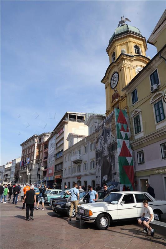 Rijeka: 27. međunarodni susret Oldtimer auto rally