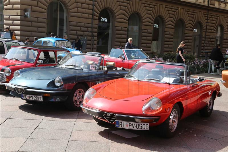 Rijeka: 27. međunarodni susret Oldtimer auto rally