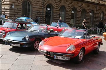 Rijeka: 27. međunarodni susret Oldtimer auto rally