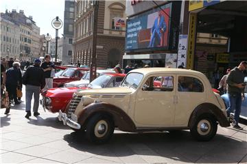 Rijeka: 27. međunarodni susret Oldtimer auto rally