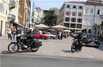 Rijeka: 27. međunarodni susret Oldtimer auto rally