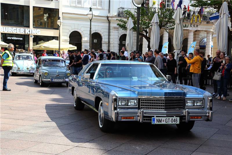 Rijeka: 27. međunarodni susret Oldtimer auto rally