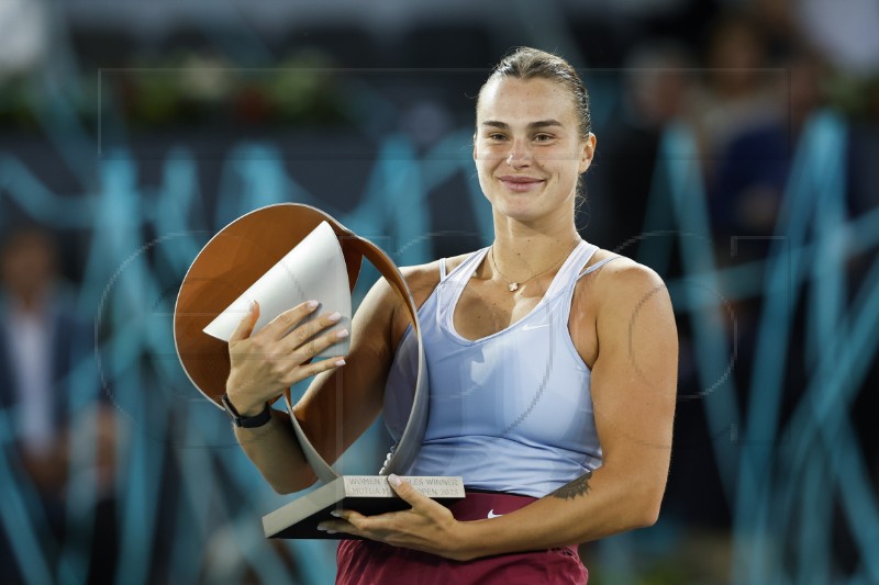 WTA Madrid: Sabaljenka konačno bolja od Šwiatek u finalu