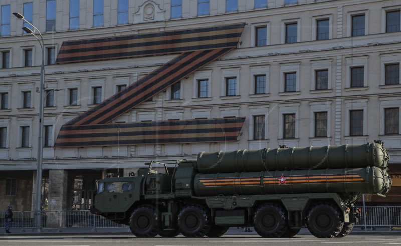 RUSSIA VICTORY PARADE REHERSAL