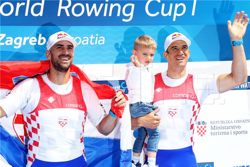 Martin i Valent Sinković osvojili zlatnu medalju na regati veslačkog Svjetskog kupa