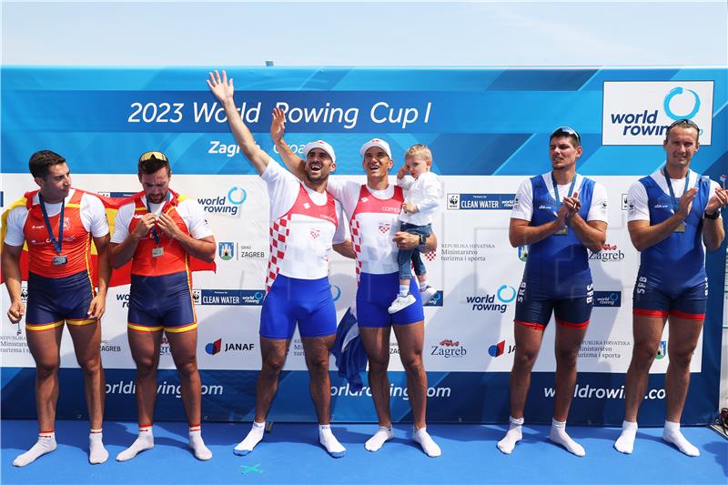 Martin i Valent Sinković osvojili zlatnu medalju na regati veslačkog Svjetskog kupa