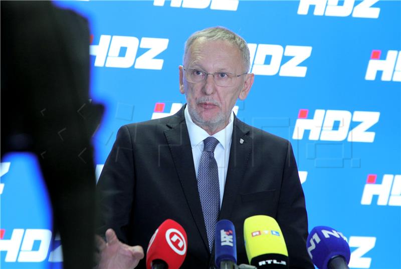 Izjava Božinovića nakon sjednice šireg predsjedništva HDZ-a