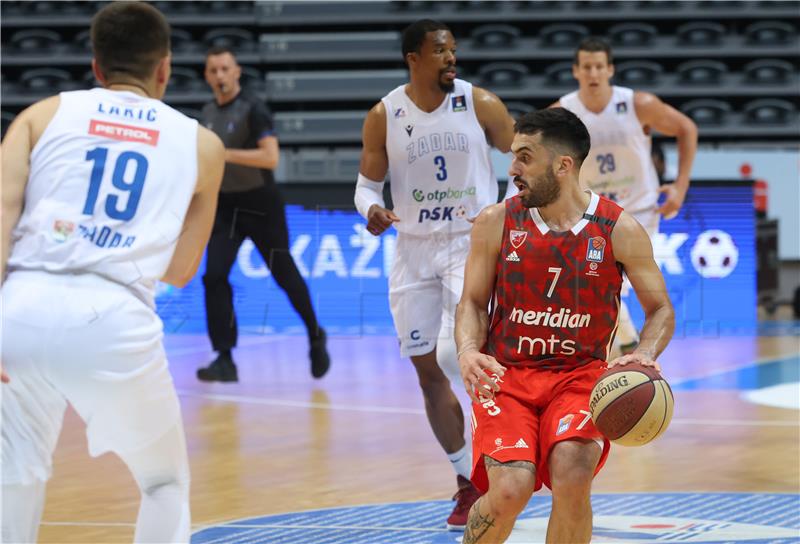 ABA liga: Zadar - Crvena zvezda Meridianbet