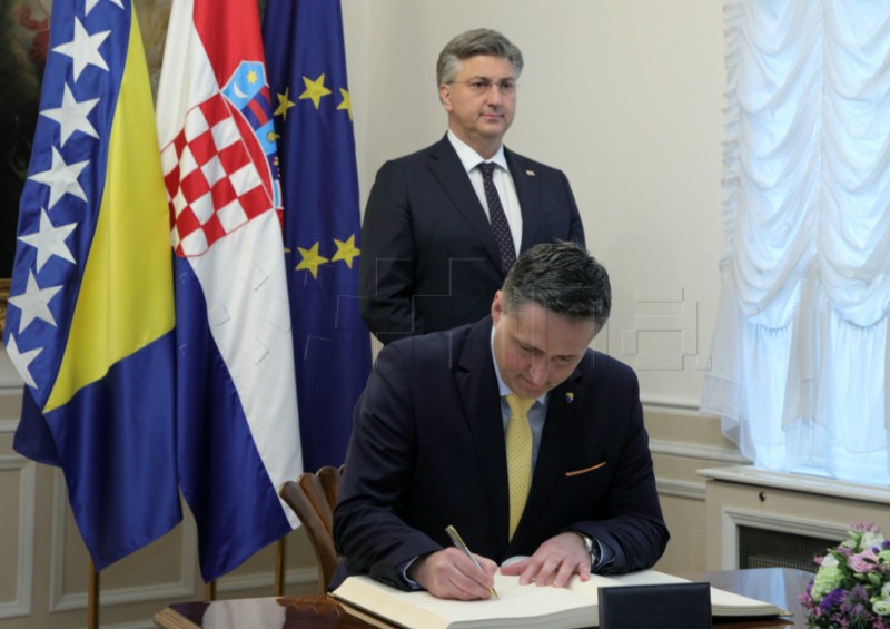 Plenković primio Bećirovića