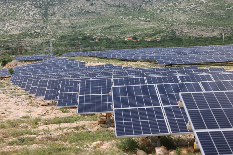 Biggest solar power plant in Croatia opened in Obrovac