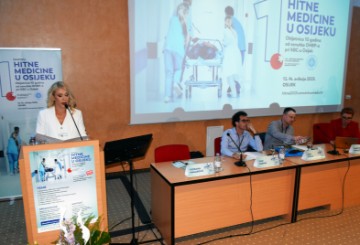 1. Simpozij hitne medicine u Osijeku, sudjeluje oko 200 liječnika iz cijele Hrvatske