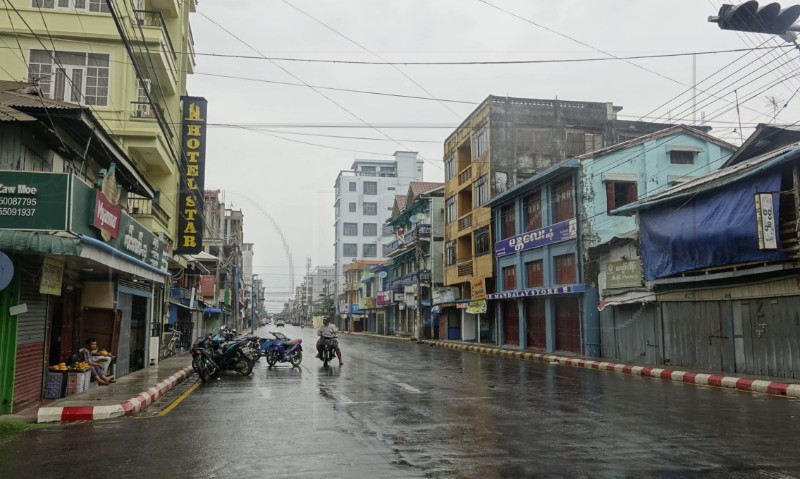 MYANMAR WEATHER CYCLONE