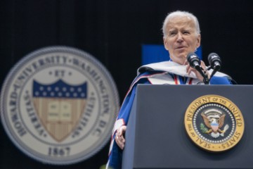 USA BIDEN HOWARD UNIVERSITY