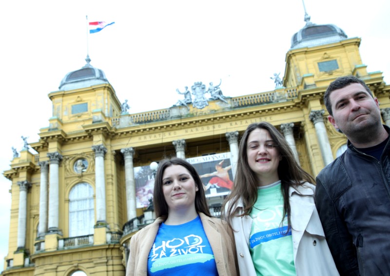 Hod za život u subotu u Zagrebu, pozvali na objavu snimke djetetovih otkucaja srca